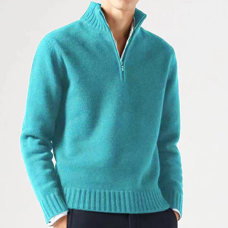 Winter Men Turtlenecks Half Zipper Sweaters Spring Autumn Pullovers Solid Color Long Sleeve Tops Male Casual Daily Warm Coats
Winter Men Turtlenecks Half Zipper Sweaters Spring Autumn Pullovers Solid Color Long Sleeve Tops Male Casual Daily Warm Coats