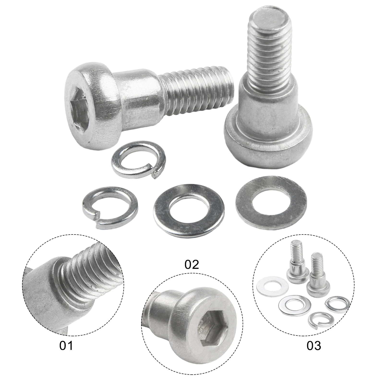 2PCS Electric Scooter Rear Wheel Fixed Bolt Screws For Xiaomi M365/Pro Electric Scooter Rear Wheel Bearing Assembly
2PCS Electric Scooter Rear Wheel Fixed Bolt Screws For Xiaomi M365/Pro Electric Scooter Rear Wheel Bearing Assembly