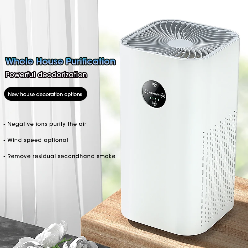 Многофункциональный настольный очиститель воздуха удаление формальдегида H13 HEPA фильтр UVC очиститель воздуха s для спальни дома
Многофункциональный настольный очиститель воздуха удаление формальдегида H13 HEPA фильтр UVC очиститель воздуха s для спальни дома