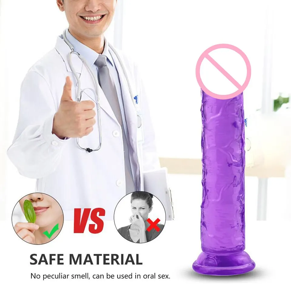 Realistic Dildo With Suction Cup Huge Jelly Dildos Sex Toys for Woman Men Fake Dick Big Penis Anal Butt Plug Erotic Sex Shop Realistic Dildo With Suction Cup Huge Jelly Dildos Sex Toys for Woman Men Fake Dick Big Penis Anal Butt Plug Erotic Sex Shop