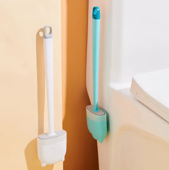 Silicone Brush Head Toilet Brush Leak-Proof Base Convenient Sanitary Brush Head Storage Cover Toilet Cleaning Brush Wall-Mounted
Silicone Brush Head Toilet Brush Leak-Proof Base Convenient Sanitary Brush Head Storage Cover Toilet Cleaning Brush Wall-Mounted
