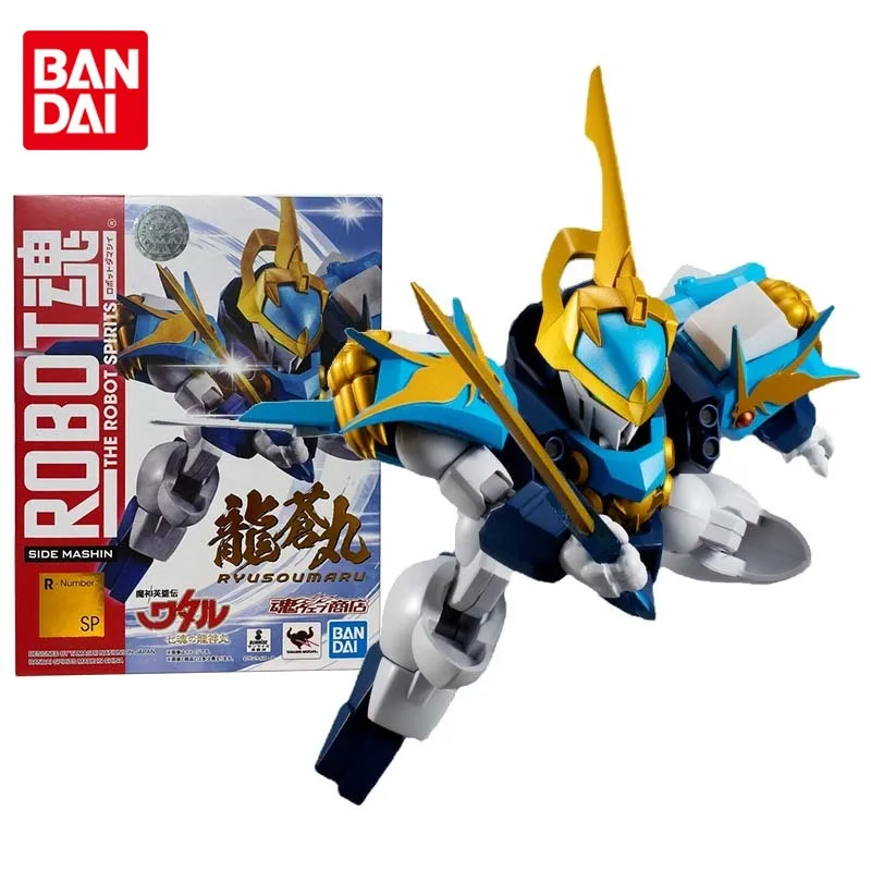 Bandai Genuine Mashin Eiyuden Wataru Figure Robot Spirits Ryusoumaru Collection Model Anime Action Figure Toys for Children
Bandai Genuine Mashin Eiyuden Wataru Figure Robot Spirits Ryusoumaru Collection Model Anime Action Figure Toys for Children