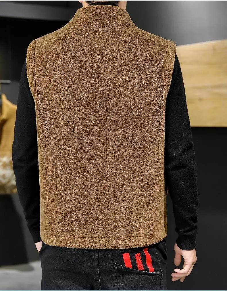Winter New Lamb Wool Coat Warm Vest Men Fashion Casual Thicken Gilets Male Jacket Can Be Worn On Both Sides Sleeveless Waistcoat 16 Mallzona S27326e0d0b3f47948b565974872395d9f Winter New Lamb Wool Coat Warm Vest Men Fashion Casual Thicken Gilets Male Jacket Can Be Worn On Both Sides Sleeveless Waistcoat Mallzona