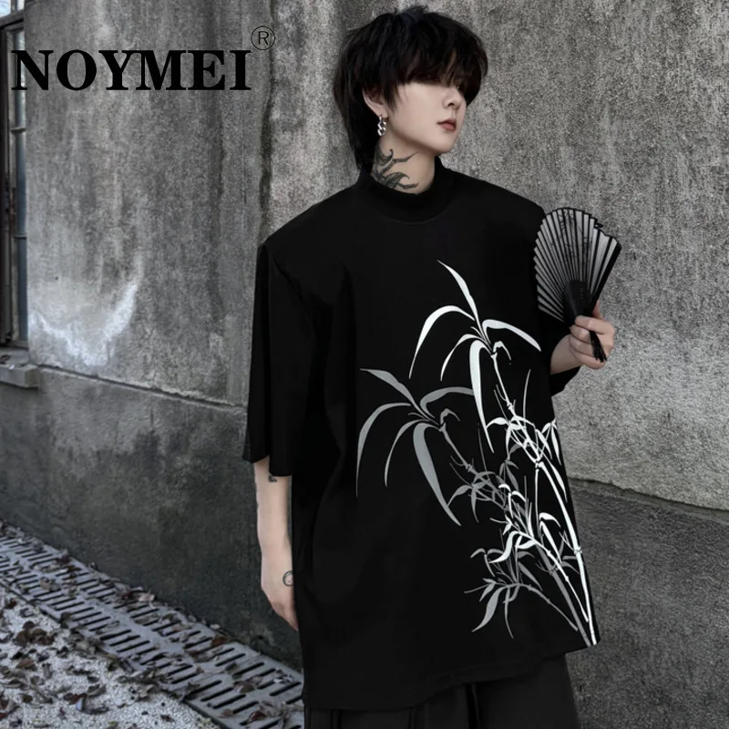 Новая мужская футболка NOYMEI в китайском стиле с бамбуковым принтом и полувысоким воротом, летняя мужская футболка контрастных цветов с коротким рукавом 2024, WA4209
Новая мужская футболка NOYMEI в китайском стиле с бамбуковым принтом и полувысоким воротом, летняя мужская футболка контрастных цветов с коротким рукавом 2024, WA4209