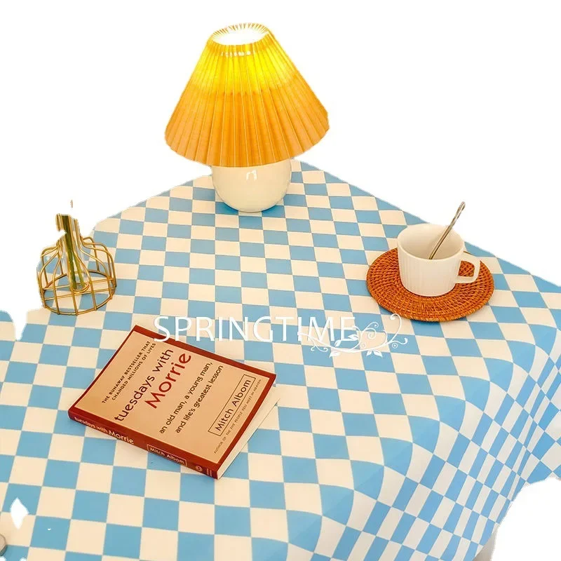 Checkerboard Nordic Style Waterproof Tablecloth Writing Students Desk Mat Dining Table Decoration Accessories Home Decor
Checkerboard Nordic Style Waterproof Tablecloth Writing Students Desk Mat Dining Table Decoration Accessories Home Decor