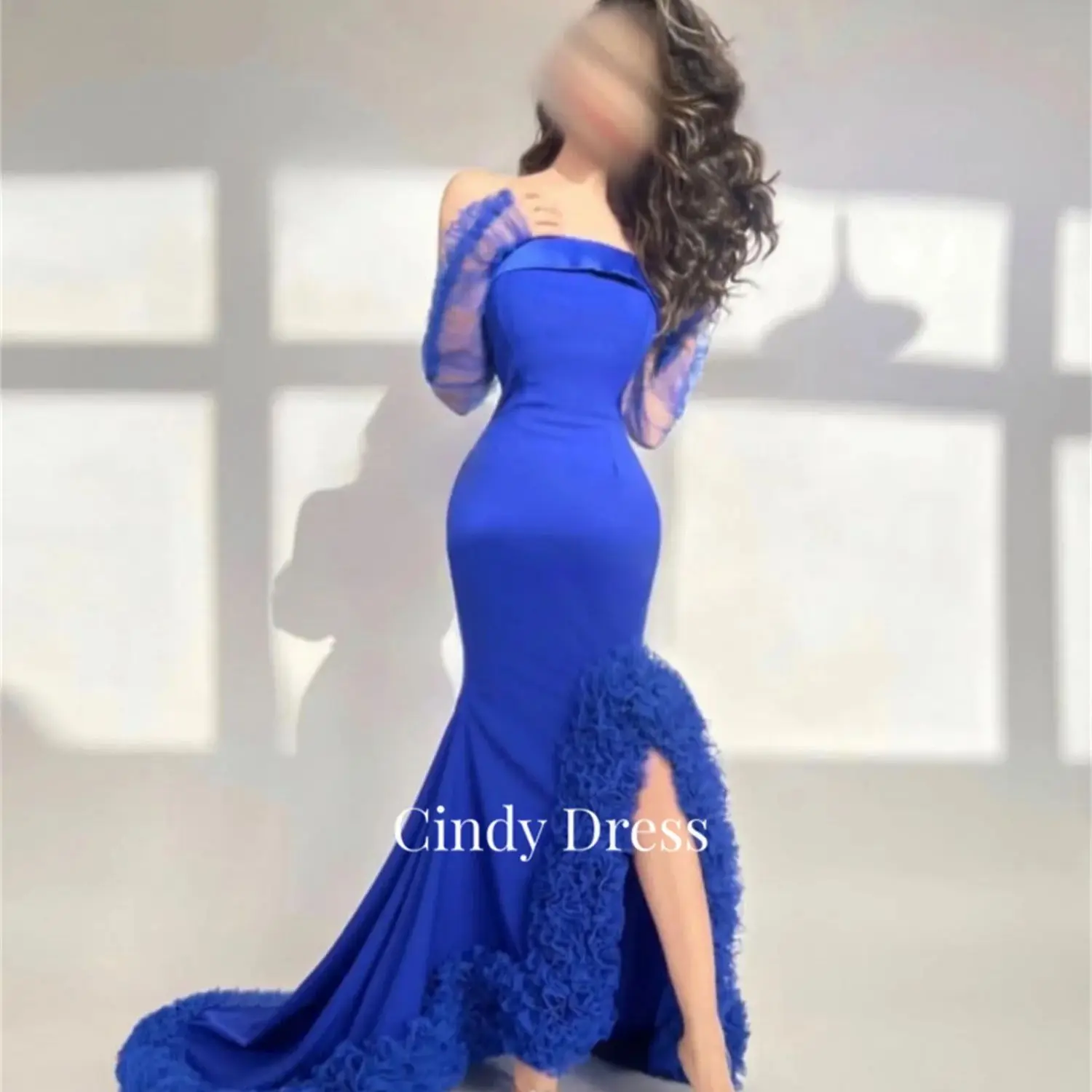 Женское платье с юбкой-годе Cindy, элегантное бальное платье с оборками, коктейльное синее официальное платье, сетчатый верх с открытыми плечами на 2024 градусов
Женское платье с юбкой-годе Cindy, элегантное бальное платье с оборками, коктейльное синее официальное платье, сетчатый верх с открытыми плечами на 2024 градусов