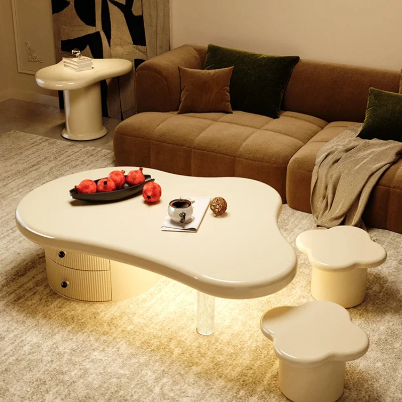 Italian Minimalist Special-Shaped Cream Fengyunduo Coffee Table Small Apartment Home Modern Minimalist
Italian Minimalist Special-Shaped Cream Fengyunduo Coffee Table Small Apartment Home Modern Minimalist