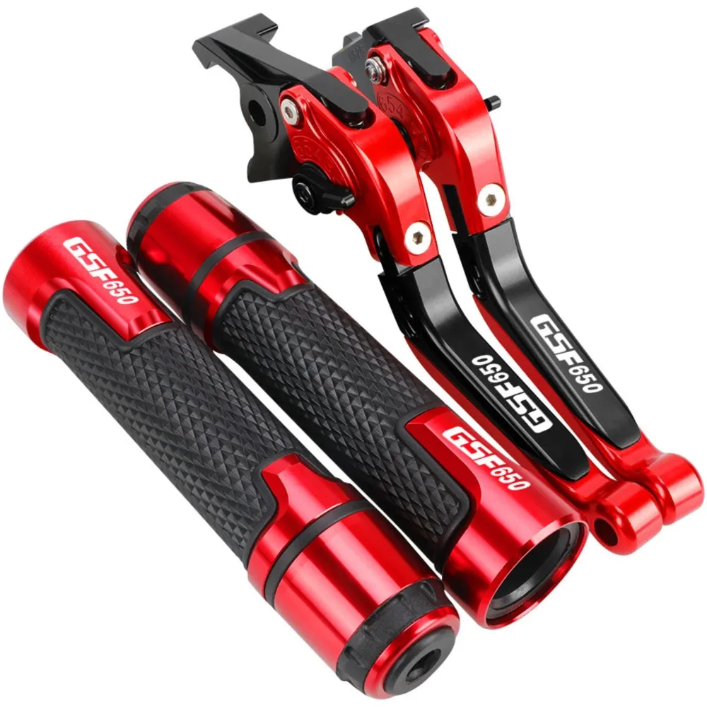GSF 650 Motorcycle Folding Extendable Adjustable Clutch Brake Levers Handbar End Grips FOR SUZUKI GSF650 S N BANDIT 2007-2015
GSF 650 Motorcycle Folding Extendable Adjustable Clutch Brake Levers Handbar End Grips FOR SUZUKI GSF650 S N BANDIT 2007-2015