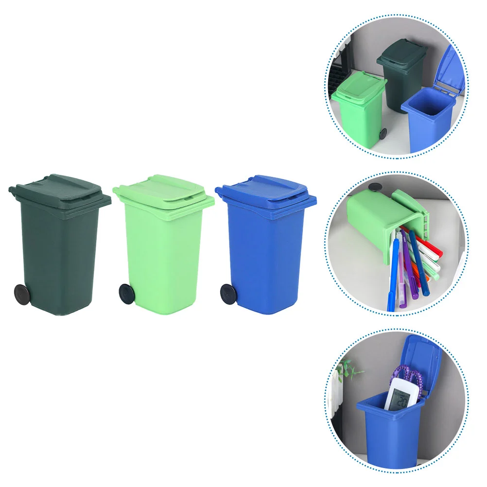 Mini Trash Can Desktop Garbage Storage Bin Pen Pencil Holder Desktop Organizer Small Wastebasket Lid Wheels Home Office
Mini Trash Can Desktop Garbage Storage Bin Pen Pencil Holder Desktop Organizer Small Wastebasket Lid Wheels Home Office