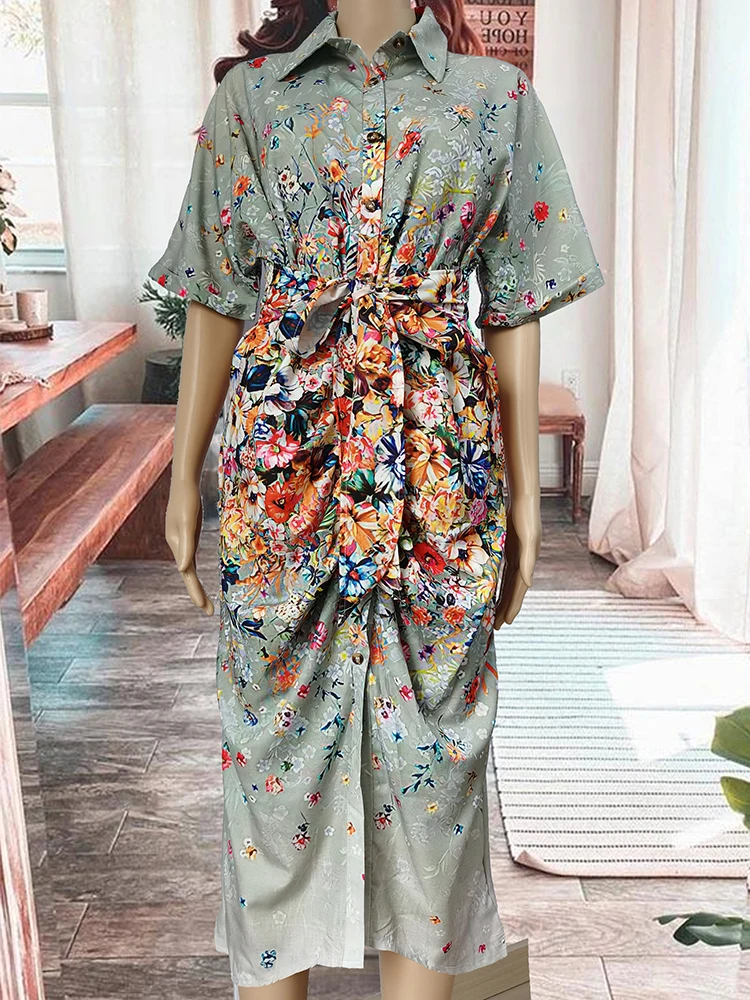 Dresses for Women Summer New In Formal 2023 Fashion Printed Waist Tie-up Shirt Sexy Long Dress Women Clothing Evening Dresses
Dresses for Women Summer New In Formal 2023 Fashion Printed Waist Tie-up Shirt Sexy Long Dress Women Clothing Evening Dresses