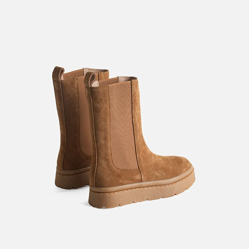 MUMANI Woman‘s 2023 New Chelsea Boots Spring Autumn Genuine Leather Round toe Flat with Mid-Calf Lady Footwear ANKLE Boots
MUMANI Woman‘s 2023 New Chelsea Boots Spring Autumn Genuine Leather Round toe Flat with Mid-Calf Lady Footwear ANKLE Boots