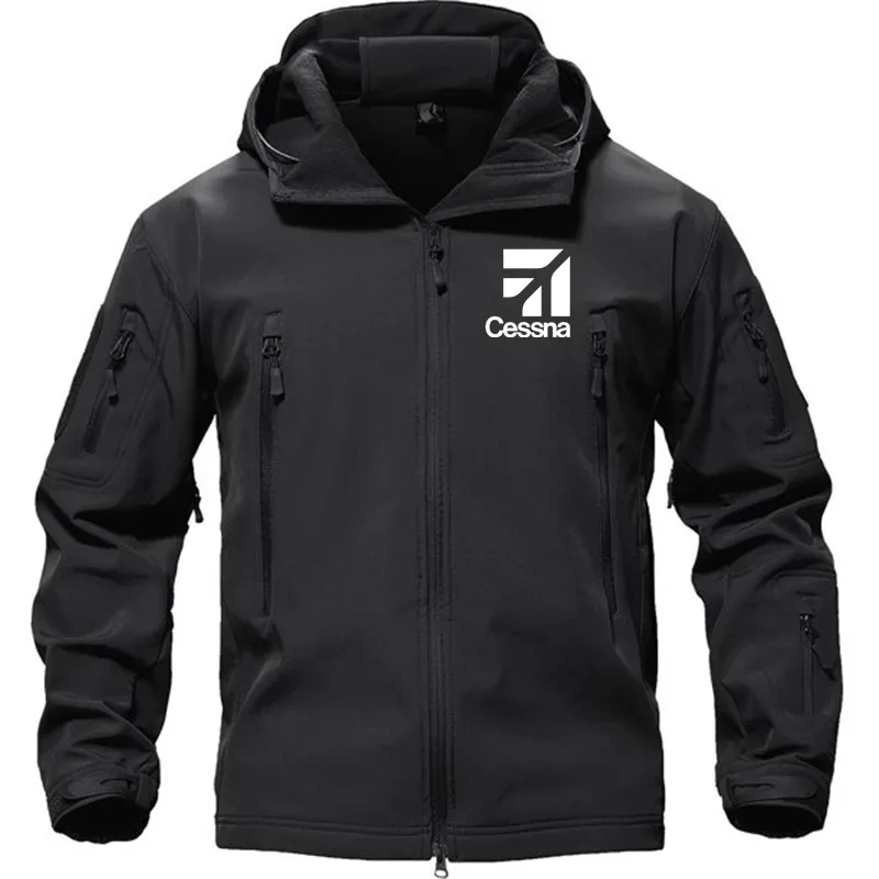 New Warm Pilots Plane Cessna Print Zipper Jackets for Men Military Outdoor Tactical Sharkskin SoftShell Hooded Man Coat Jacket
New Warm Pilots Plane Cessna Print Zipper Jackets for Men Military Outdoor Tactical Sharkskin SoftShell Hooded Man Coat Jacket