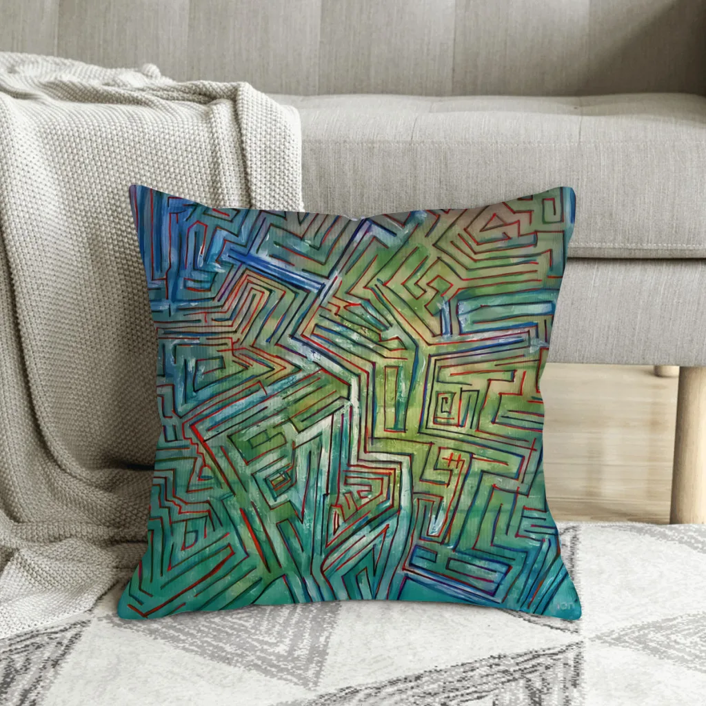 The Maze Multiple Entrance Maze Jigsaw Puzzle Polyester Cushion Cover For Home Chair Decorative Kawaii Pillow Cover
The Maze Multiple Entrance Maze Jigsaw Puzzle Polyester Cushion Cover For Home Chair Decorative Kawaii Pillow Cover
