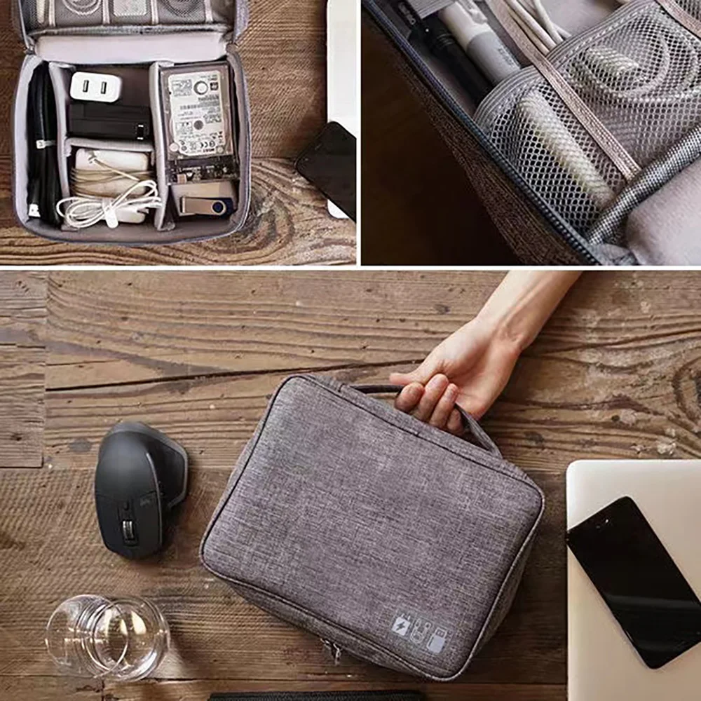 Cable Organizer Bag Travel Electronic Accessories Carrying Case for Digital Camera, USB, Charger, Power Bank Storage Bag Box
Cable Organizer Bag Travel Electronic Accessories Carrying Case for Digital Camera, USB, Charger, Power Bank Storage Bag Box