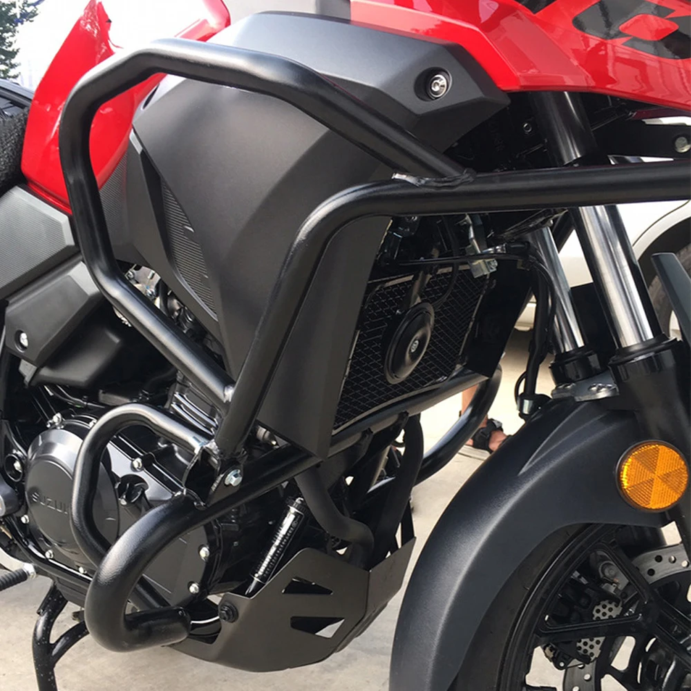 

For Suzuki V-Storm DL250 DL 250 2017 2018 2019 2021 2022 Motorcycle Engine Guard Bumper Crash Bars up and down Frame Protector