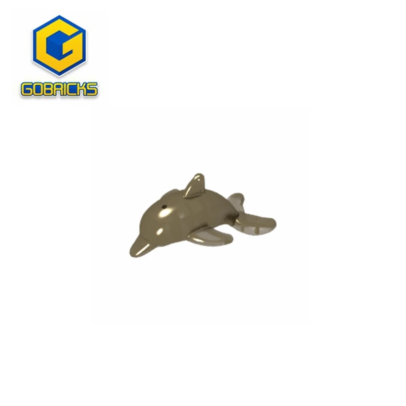 

Gobrick GDS-2101 животное, дельфин, прыгающий с держателем нижней оси [простота] совместим с lego 13392 шт. детских игрушек