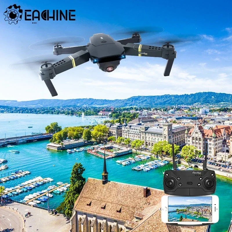 

WIFI FPV With Wide Angle HD 4K/1080P/720P Camera Hight Hold Mode Foldable Arm RC Quadcopter Drone X Pro RTF Dron Toys E58