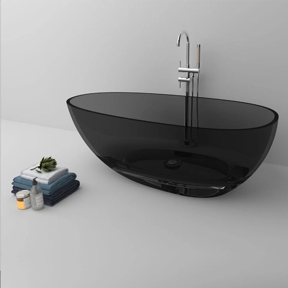 1600x800x540mm New Design Resin Freestanding Bathtub Online Celebrity Colored Transparent Muti-Sized Tub RS1005
1600x800x540mm New Design Resin Freestanding Bathtub Online Celebrity Colored Transparent Muti-Sized Tub RS1005