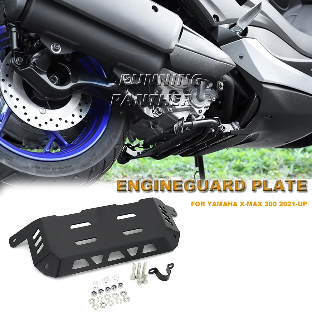 

NEW Motorcycle Engine Body Bellypan Chassis Protector Guard Plate Shield Protection Board For Yamaha X-MAX XMAX 300 2021 2022