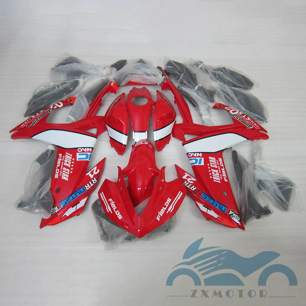 Подходит для YAMAHA YZF R25 YZF R3 2013 2014 2015 2016 2017 YZFR3 13-18 превосходный обтекатель для мотоцикла инъекция кузов красный белый
Подходит для YAMAHA YZF R25 YZF R3 2013 2014 2015 2016 2017 YZFR3 13-18 превосходный обтекатель для мотоцикла инъекция кузов красный белый