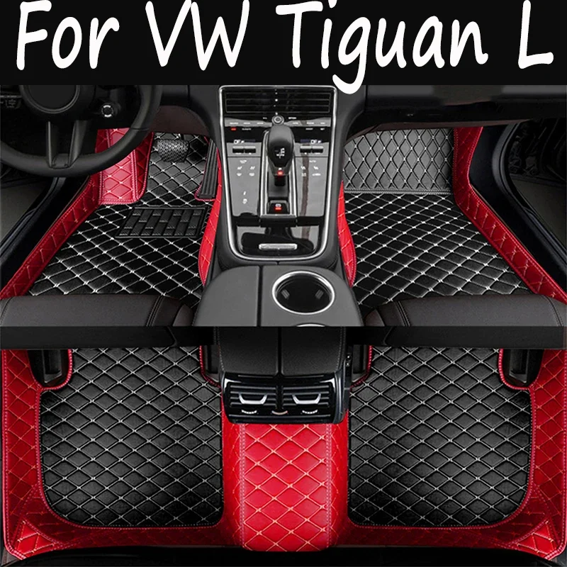 

Car Floor Mats For VW Volkswagen Tiguan L 2023 2022 2021 2020 2019 2018 2017 (5 seats) Auto Interior Carpets Covers Accessories