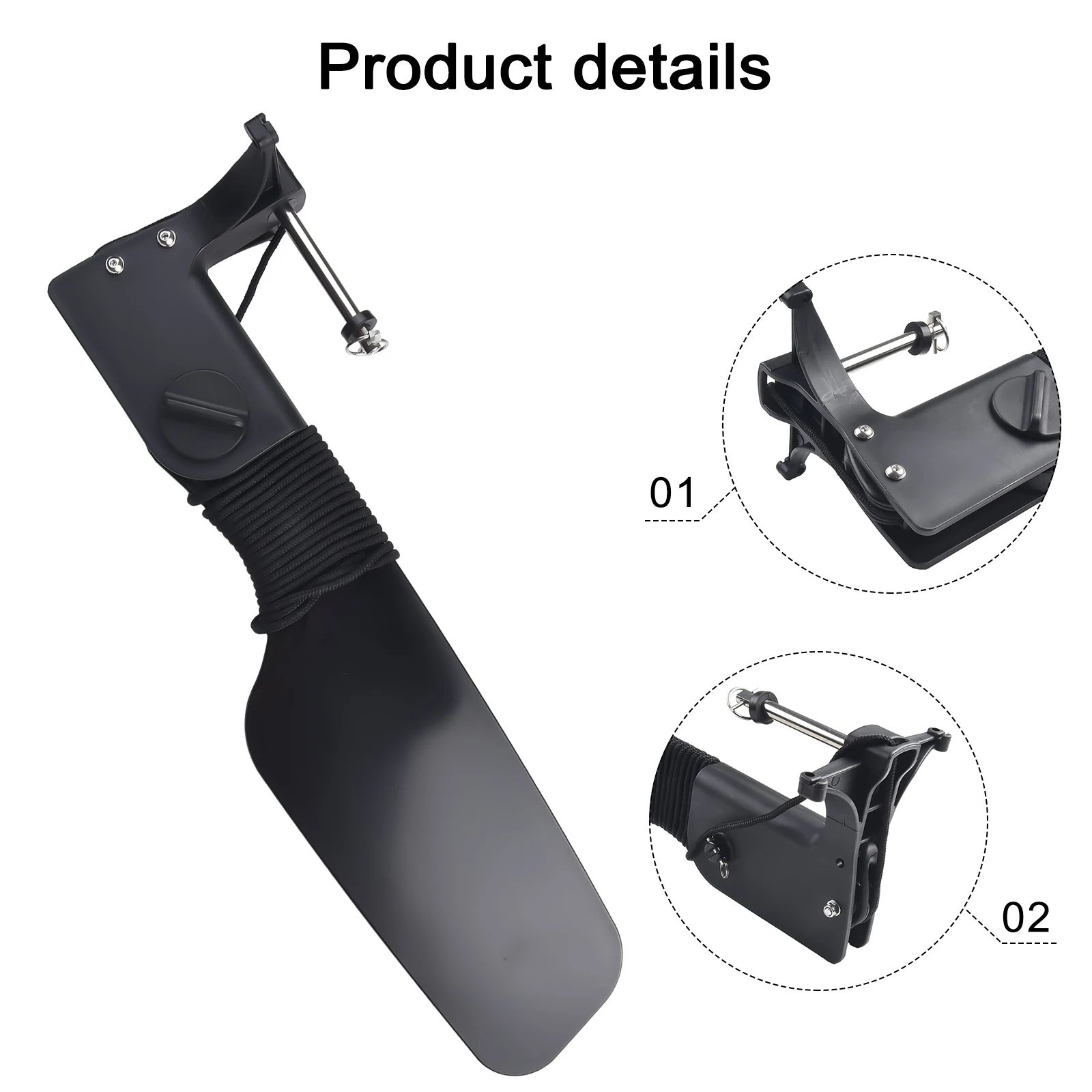 Versatile Nylon Kayak Canoe Boat Rudder With Pulley Fishing Boat Steering Control System Ideal for Fishing Enthusiasts!
Versatile Nylon Kayak Canoe Boat Rudder With Pulley Fishing Boat Steering Control System Ideal for Fishing Enthusiasts!