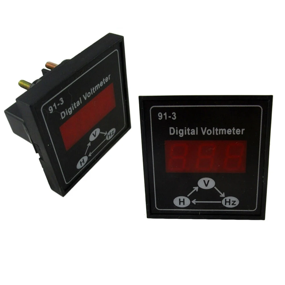 91-3 Single Phase 3 Phase Digital Voltmeter 220V 380V Diesel Generator Accessories For Replacement Home Tool Parts
91-3 Single Phase 3 Phase Digital Voltmeter 220V 380V Diesel Generator Accessories For Replacement Home Tool Parts
