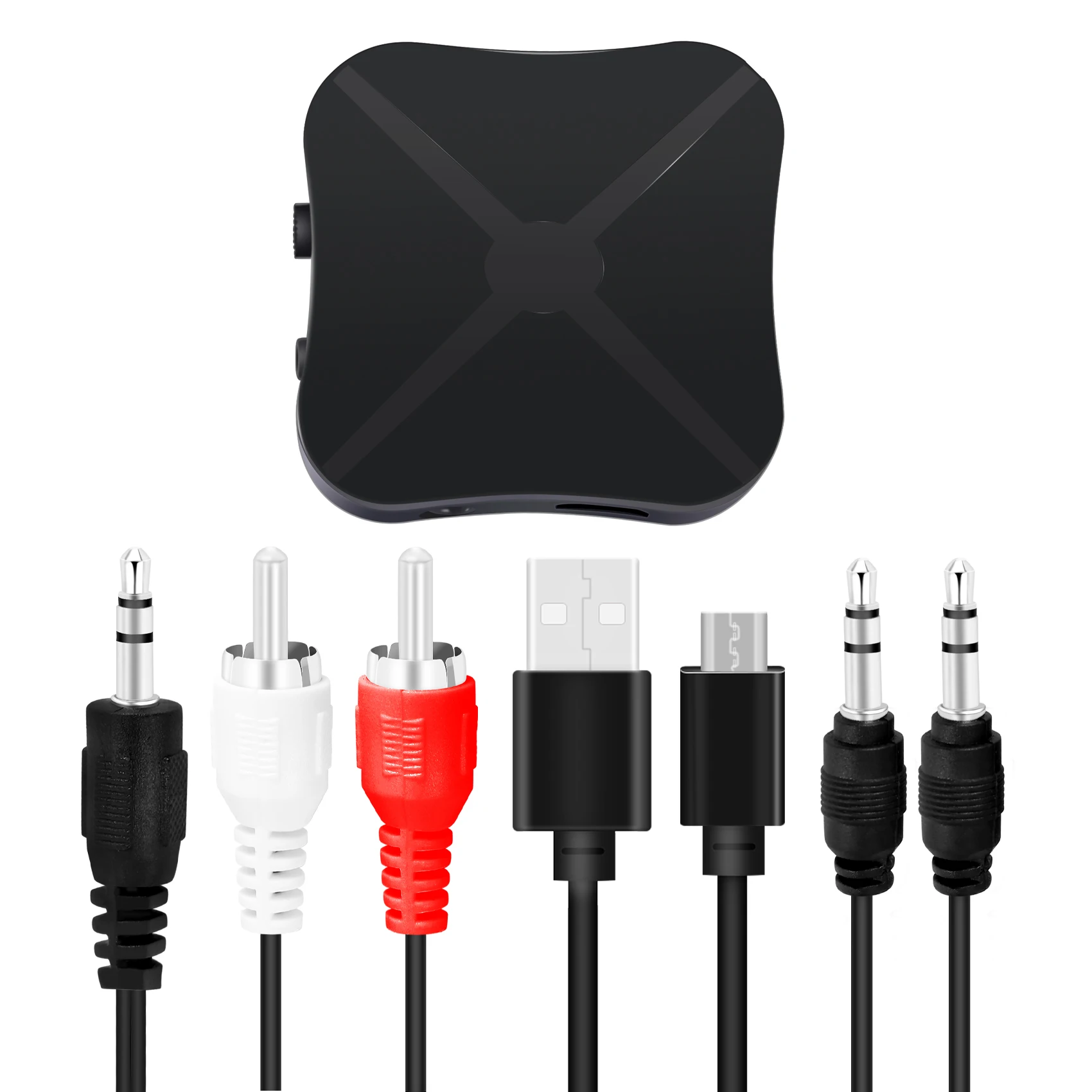 New Bluetooth 4.2 Receiver and Transmitter Bluetooth Wireless Adapter Audio with 3.5MM AUX Audio for Home TV MP3 PC
New Bluetooth 4.2 Receiver and Transmitter Bluetooth Wireless Adapter Audio with 3.5MM AUX Audio for Home TV MP3 PC