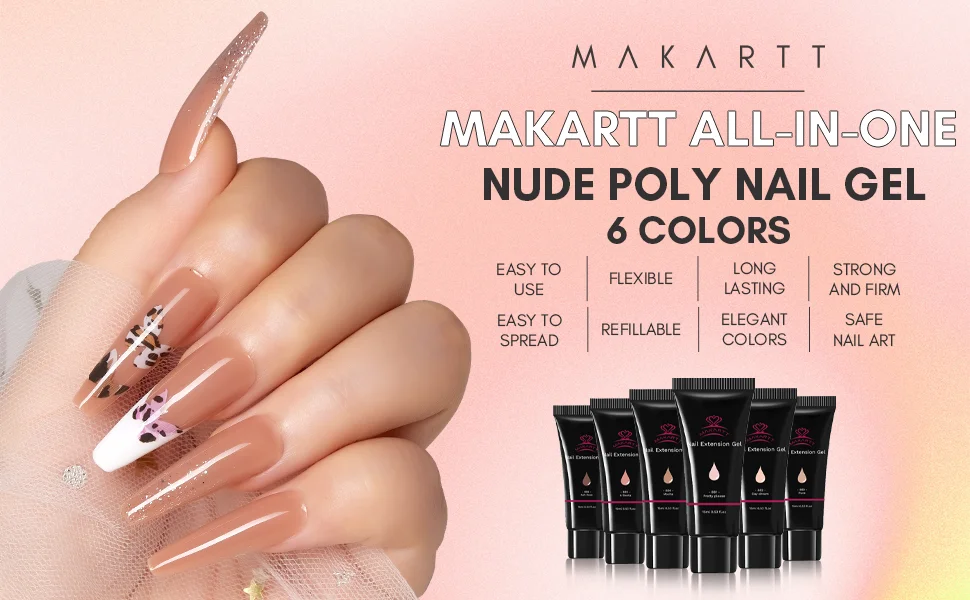 Poly Nail Extension Gel Set