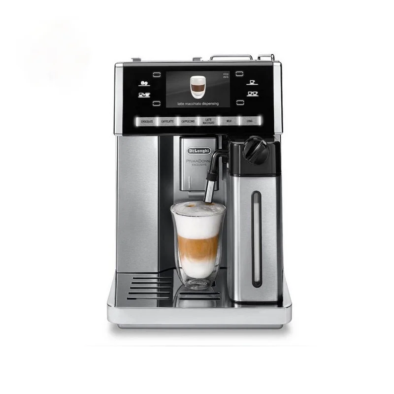 

automatic stainless steel espresso coffee machine household grinder coffee maker machine with grinder Delonghi Eletta