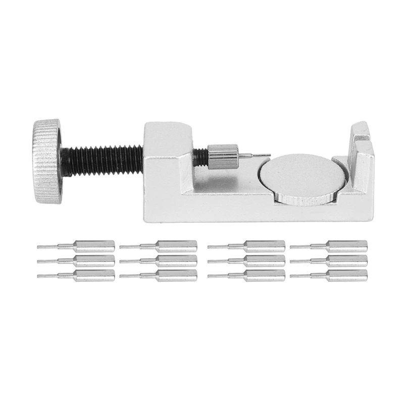 Watch Link Remover Kit, Watch Band Removal Tool, Watch Sizing Tool, Watch Pin Removal Tool With 12 Extra Punch Pins
Watch Link Remover Kit, Watch Band Removal Tool, Watch Sizing Tool, Watch Pin Removal Tool With 12 Extra Punch Pins