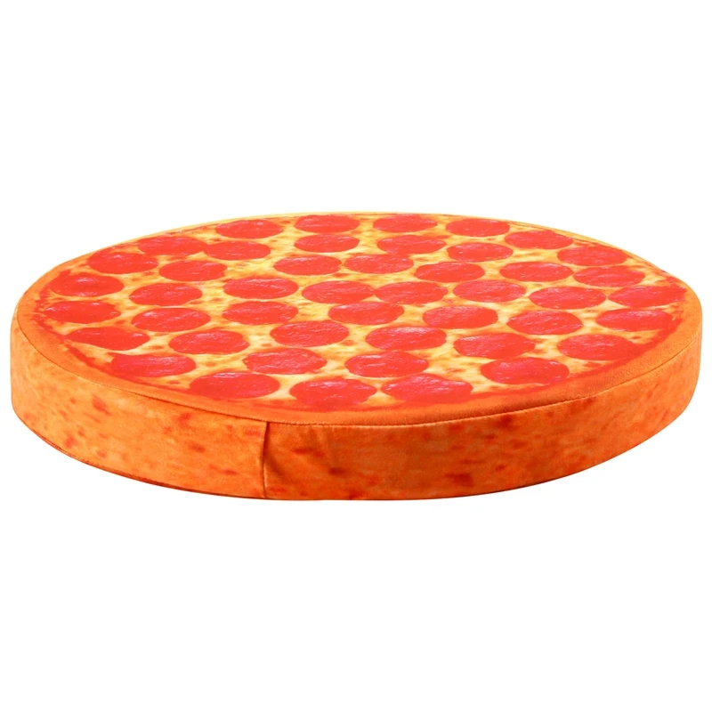 

Simulation Tricky 3D Pillow Plush Pillow Flapjack Funny Pepperoni Pizza Junk Food Hipster Print Cool Pizza Butt Pillow