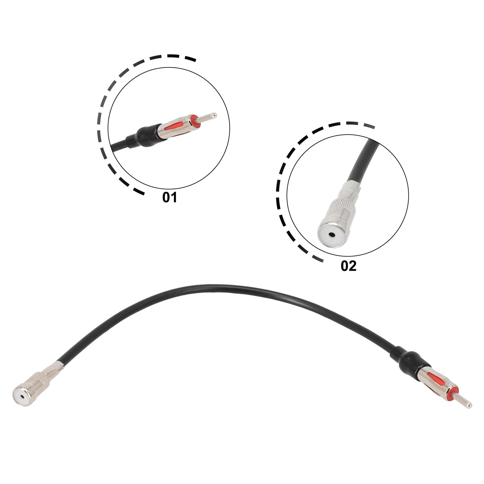 1x Car Radio Antenna Adapter ISO Socket To DIN Plug Connector Cable Fits For FM AM Aerials Auto Audio Electronic Accessories
1x Car Radio Antenna Adapter ISO Socket To DIN Plug Connector Cable Fits For FM AM Aerials Auto Audio Electronic Accessories