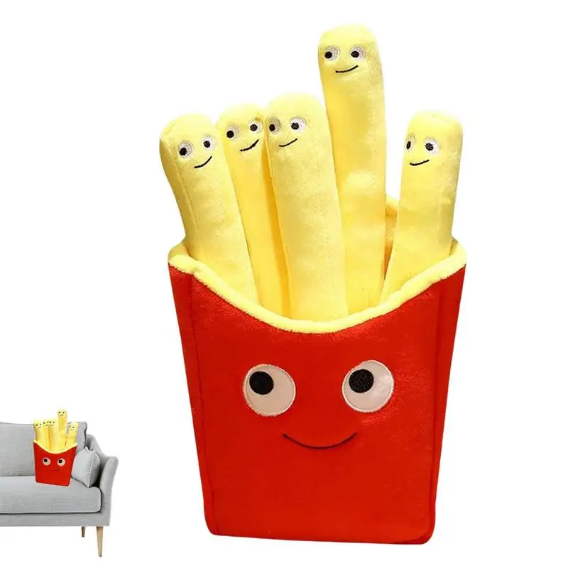 Funny Stuffed French Fries Simulation Cute Bag Of French Fries Pillow Removable Plush Pillow Yummy World Plushies Funny Food
Funny Stuffed French Fries Simulation Cute Bag Of French Fries Pillow Removable Plush Pillow Yummy World Plushies Funny Food