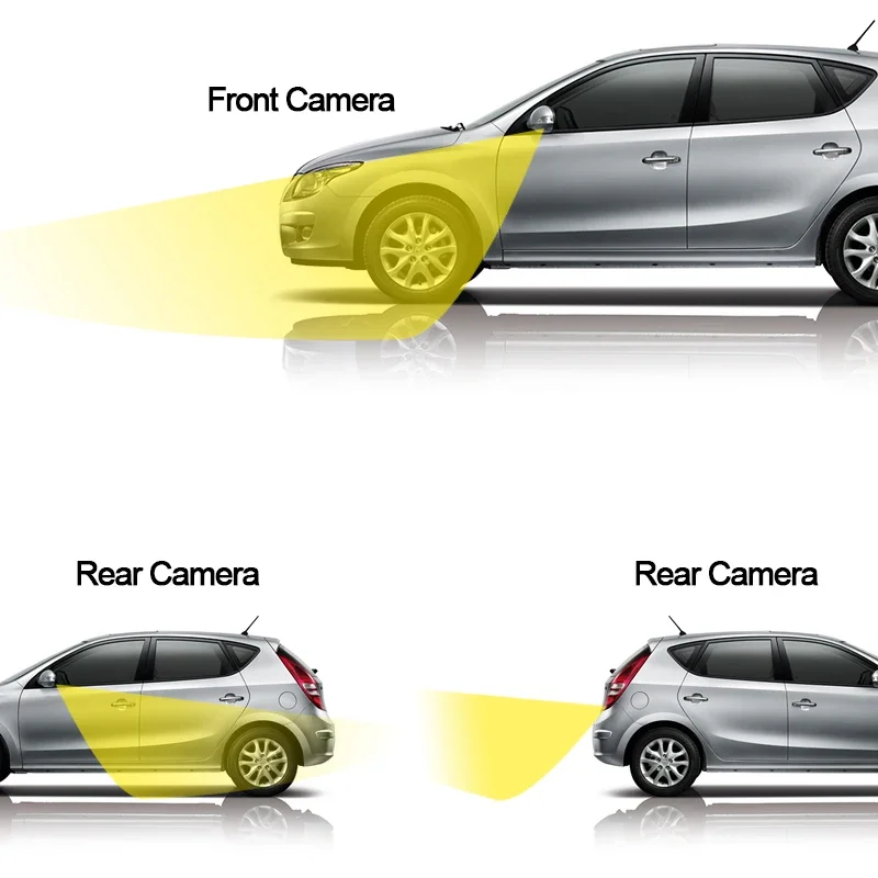 

Car Rear View Backup Camera Front Side Night Vision Reversing Auto Parking Monitor CVBS Waterproof HD Video Reverse Image