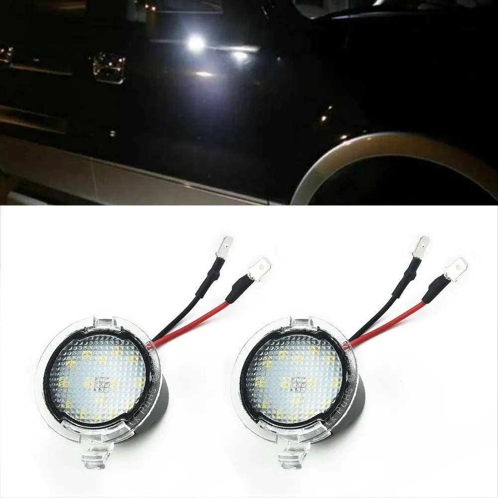 2pcs 18-LED Side Mirror Puddle Lights 6000K Xenon White For Ford Edge For Ford Explorer 2011-2018 Waterproof Replacement Lights
2pcs 18-LED Side Mirror Puddle Lights 6000K Xenon White For Ford Edge For Ford Explorer 2011-2018 Waterproof Replacement Lights