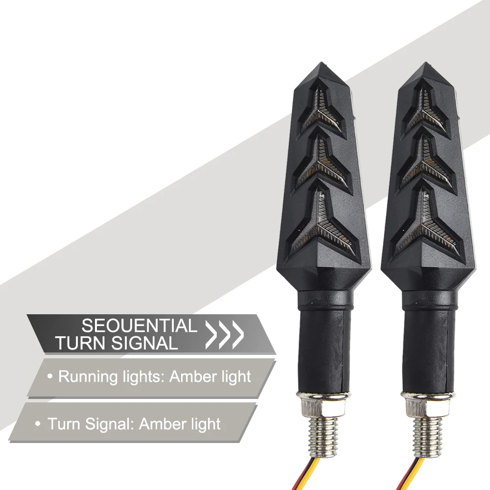 Sided Light Turn Signal Light 2 Pcs Accessories Convenient High Power Indicator LED Lamp Left + Right Motorcycle
Sided Light Turn Signal Light 2 Pcs Accessories Convenient High Power Indicator LED Lamp Left + Right Motorcycle