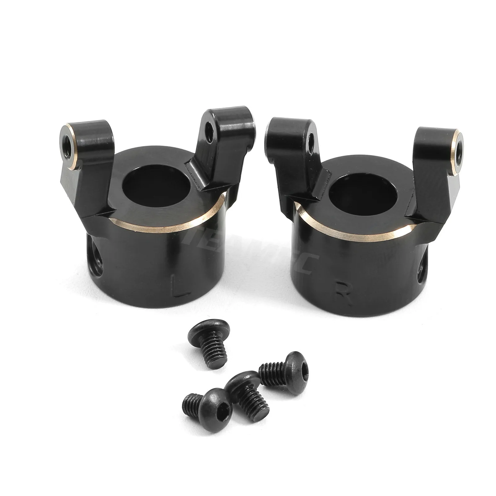 1pair Black Coating Brass Front C Hub Carrier C-Hub Caster Block for Axial SCX10 PRO 1/10RC Crawler Car Upgrade PartsAccessories
1pair Black Coating Brass Front C Hub Carrier C-Hub Caster Block for Axial SCX10 PRO 1/10RC Crawler Car Upgrade PartsAccessories