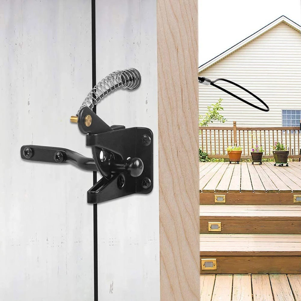 Latch Gate Latch Fences Gate Self Locking Spring Yard Fences 1 Set Carbon Steel Gravity Latch Multifunction New
Latch Gate Latch Fences Gate Self Locking Spring Yard Fences 1 Set Carbon Steel Gravity Latch Multifunction New