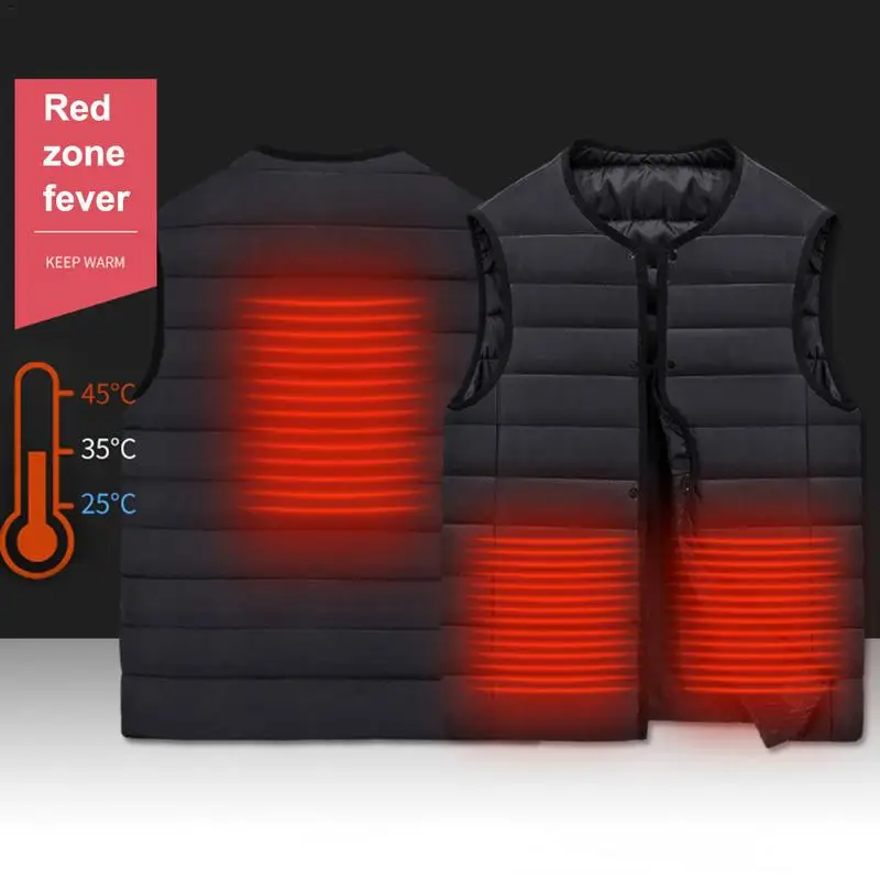 Heating Jacket Womens Heated Jacket Graphene Carbon Fiber Lightweight Washable Heating Clothes Gilet With 3 Heat Temperature
Heating Jacket Womens Heated Jacket Graphene Carbon Fiber Lightweight Washable Heating Clothes Gilet With 3 Heat Temperature