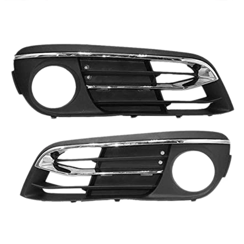 

Car Front Bumper Fog Light Grille Trim Panel Accessories For BMW F10 F11 520I 525D 528I 535I 535IX 550I 51117331769 51117331738