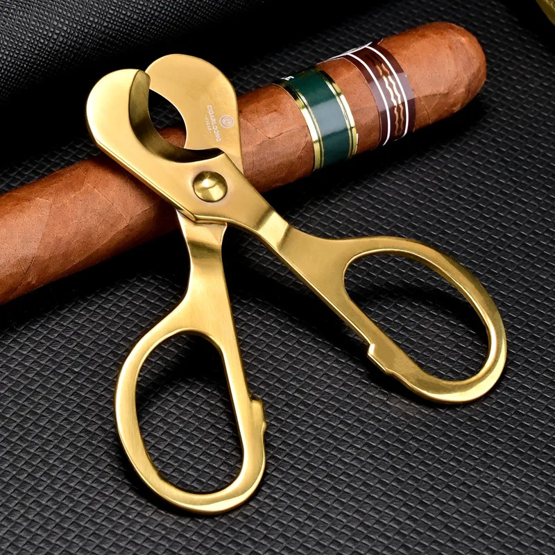 Stainless Steel Cuban Cigar Cutter Cigar Scissors Knife Head Guillotine Portable Cigar Knife Cutter Cigar Smoking Accessories
Stainless Steel Cuban Cigar Cutter Cigar Scissors Knife Head Guillotine Portable Cigar Knife Cutter Cigar Smoking Accessories