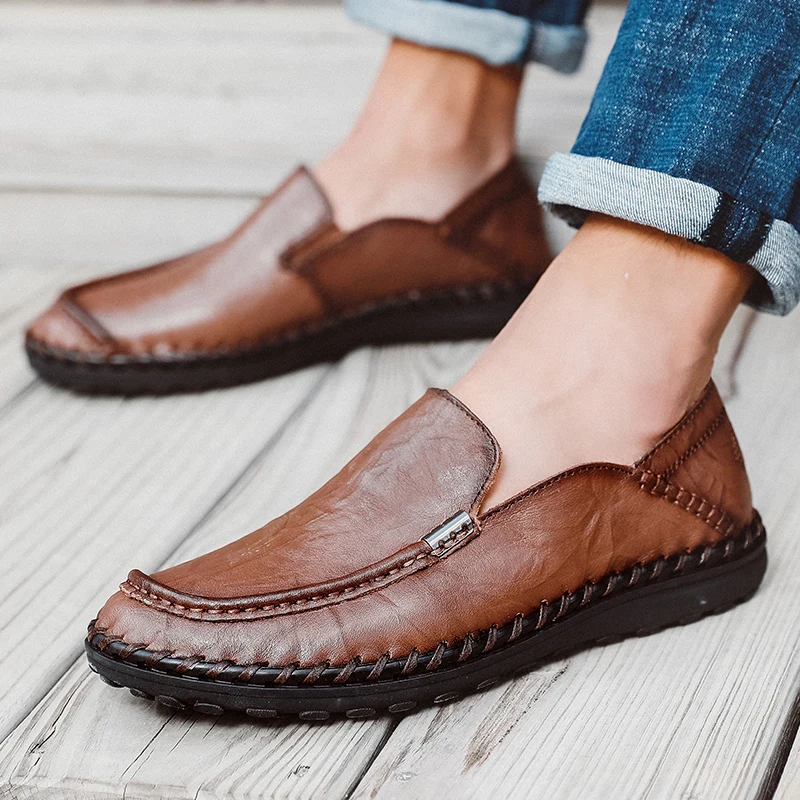 Loafers Shoes Men 2023 new Fashion spring autumn Shoes Men Flats Brand genuine Leather Classic Original Style Men Casual Shoes
Loafers Shoes Men 2023 new Fashion spring autumn Shoes Men Flats Brand genuine Leather Classic Original Style Men Casual Shoes