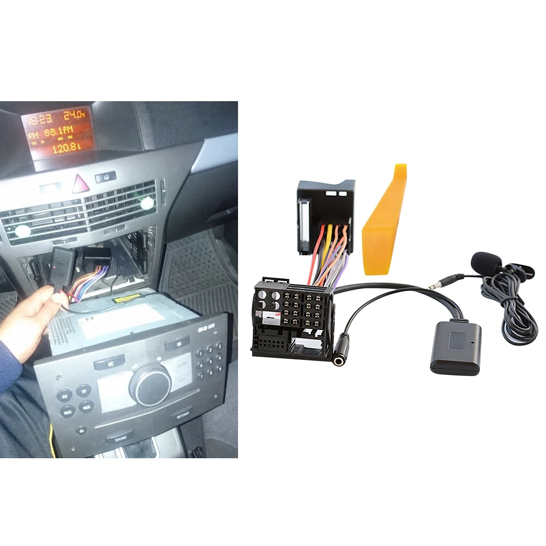 Car Bluetooth 5.0 Aux Cable Microphone Handsfree Mobile Phone Free Calling Adapter for OPEL CD30 Mp3 CDC40 CD70 DVD90
Car Bluetooth 5.0 Aux Cable Microphone Handsfree Mobile Phone Free Calling Adapter for OPEL CD30 Mp3 CDC40 CD70 DVD90