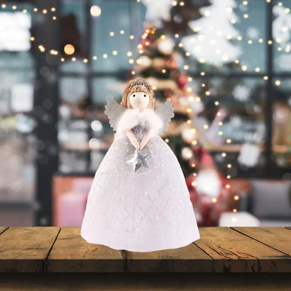Christmas Angel Ornament Festive Christmas Angel Doll with Crown Wings A Whimsical Table Ornament Home Decor Gift for Girls
Christmas Angel Ornament Festive Christmas Angel Doll with Crown Wings A Whimsical Table Ornament Home Decor Gift for Girls