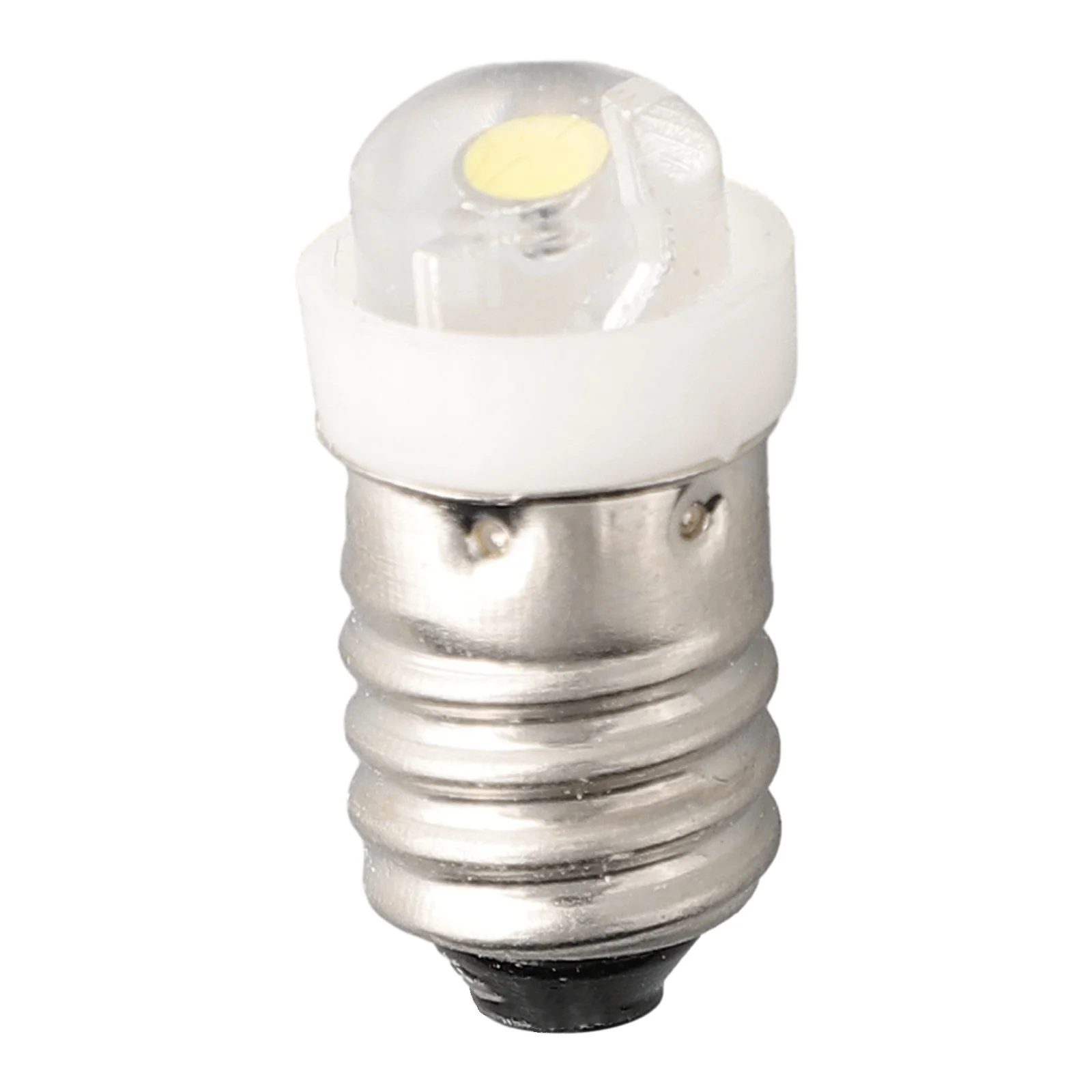 

Flashlight Light Bulb 1pc 25g 6000K Accessories White LED 0.5W 3/4.5/6V E10 Grass+Metal Lantern Torch Brand New