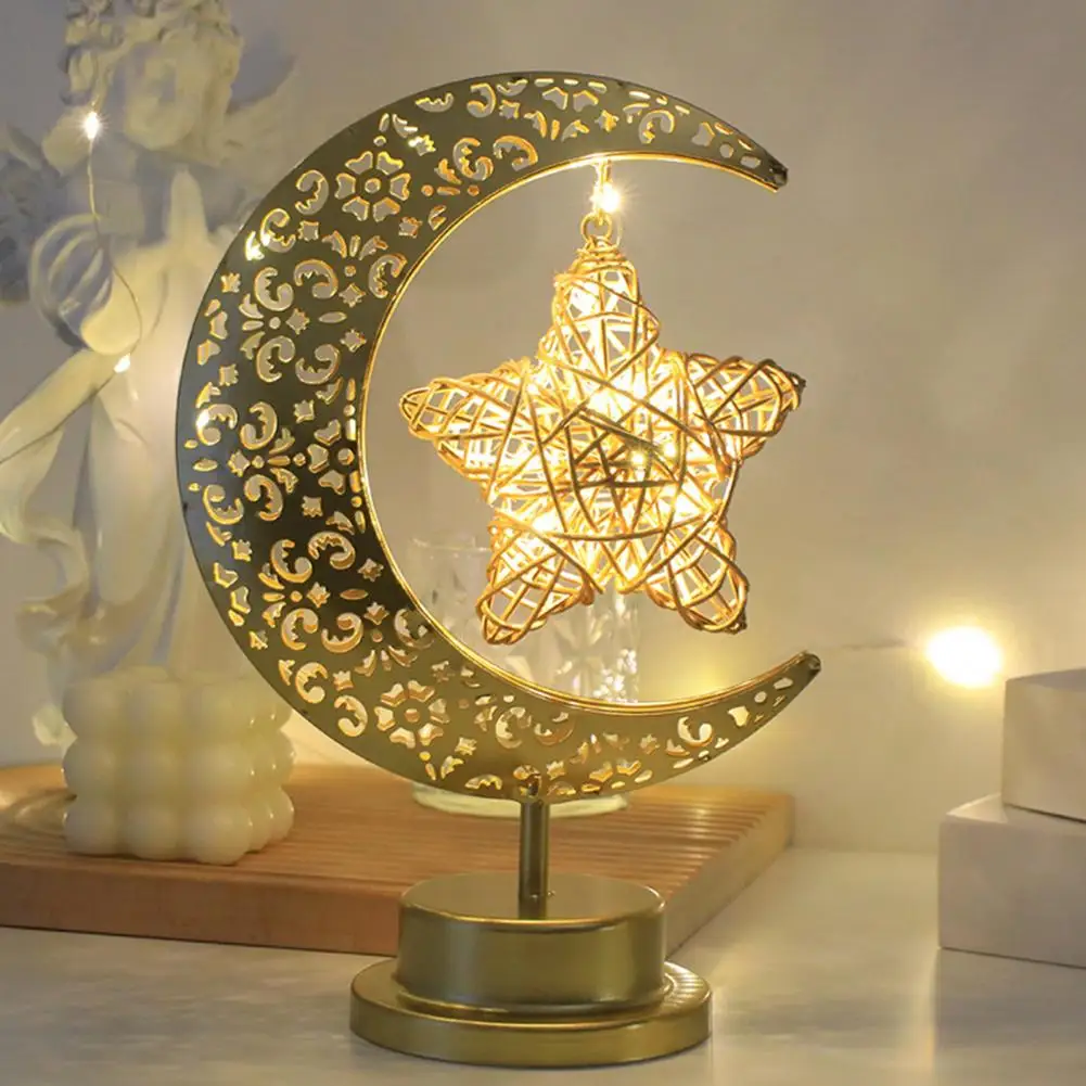 Metal LED Moon Lamp Flicker Free Soft Lighting Creative Hollow Design Bedroom Night Light Bedside Table Lamp Decoration
Metal LED Moon Lamp Flicker Free Soft Lighting Creative Hollow Design Bedroom Night Light Bedside Table Lamp Decoration