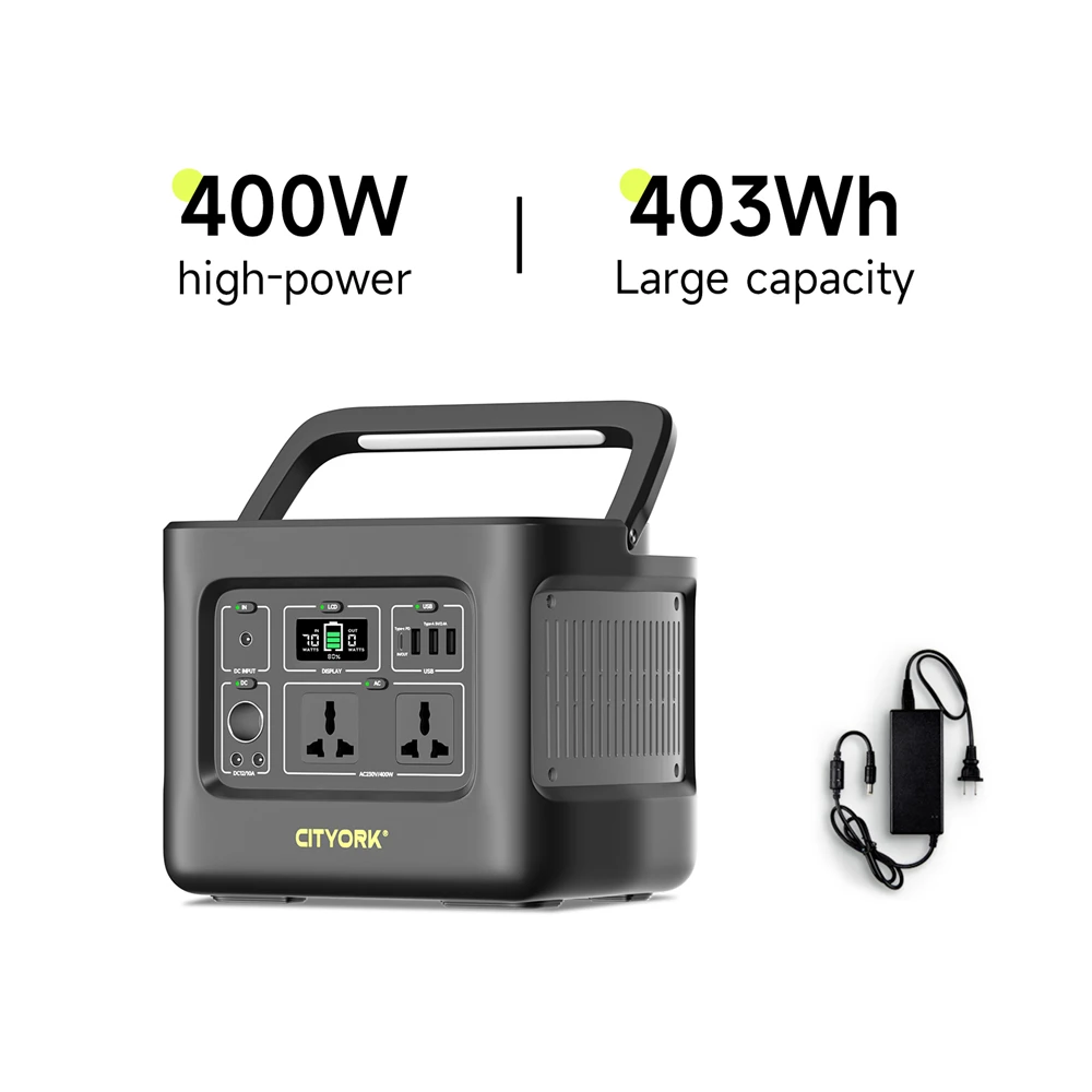 400W Portable Power Station 400W Li-ion Fast Charging Explorer Backup Power Supply For Outdoors Camping Travel Hunting Emergency
400W Portable Power Station 400W Li-ion Fast Charging Explorer Backup Power Supply For Outdoors Camping Travel Hunting Emergency