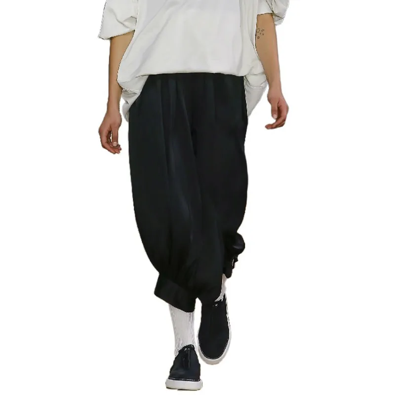 2023 Spring New Men's Black Loose Casual Pants Trendy Men's Personalized T-Table Style Banded Octagon Pants
2023 Spring New Men's Black Loose Casual Pants Trendy Men's Personalized T-Table Style Banded Octagon Pants