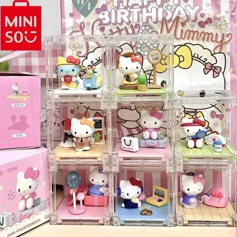 Miniso подлинный Sanrio HelloKitty счастливый момент фотография Милая кошка Кэти ручная работа декоративный подарок для девочки
Miniso подлинный Sanrio HelloKitty счастливый момент фотография Милая кошка Кэти ручная работа декоративный подарок для девочки